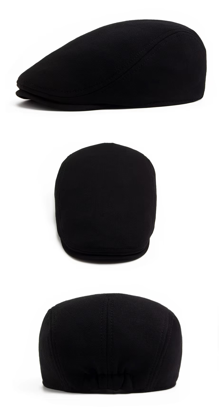 Tijdloze Flat Cap met Zachte Voering