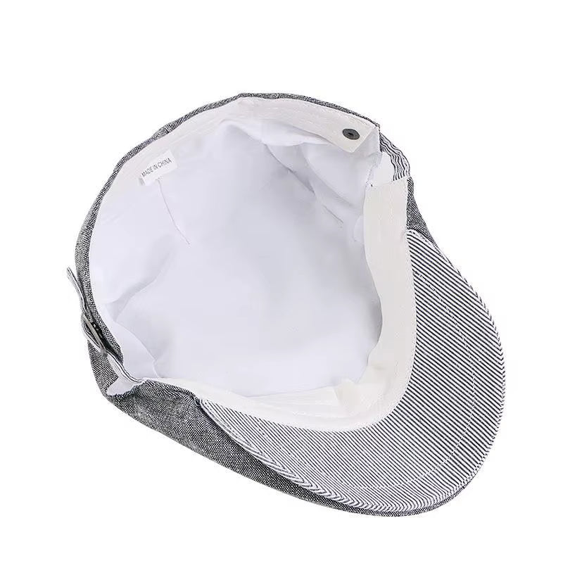 Verstelbare Flat Cap voor Lente & Zomer