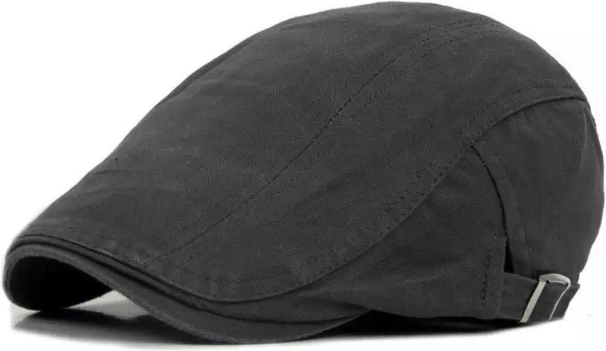 Unisex Katoenen Flat Cap – Casual & Verstelbaar