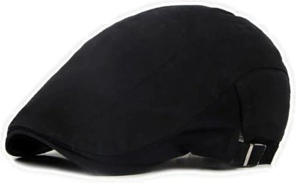 Unisex Katoenen Flat Cap – Casual & Verstelbaar
