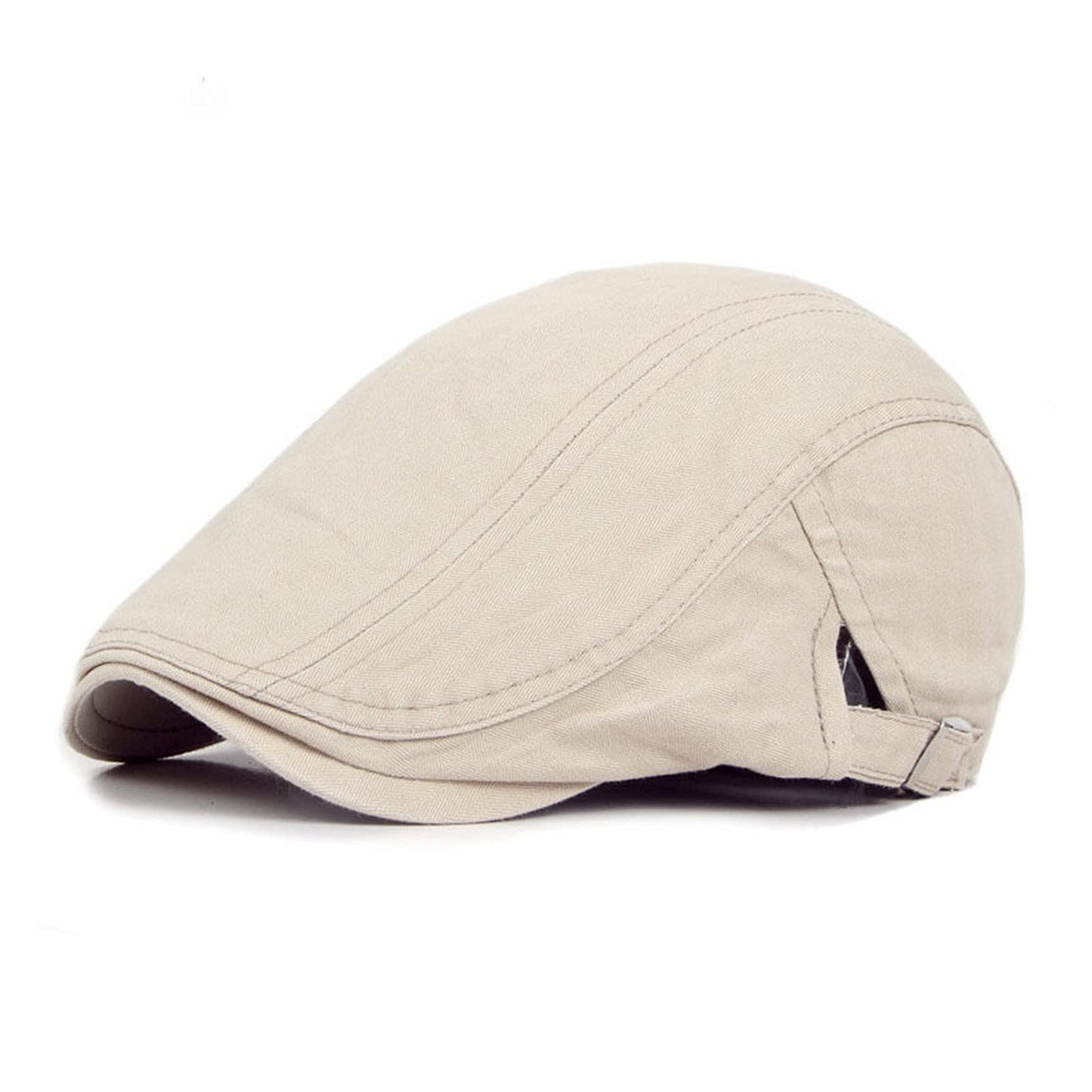 Unisex Katoenen Flat Cap – Casual & Verstelbaar