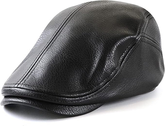 Top-Grain Leren Pet – Klassieke Stijl