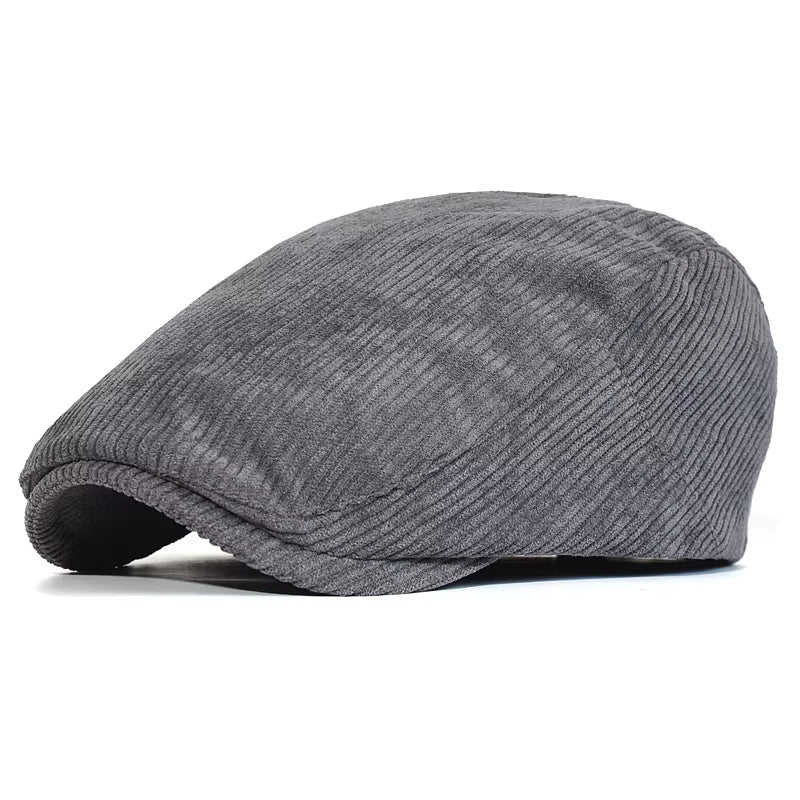 Stijlvolle Corduroy Flat Cap