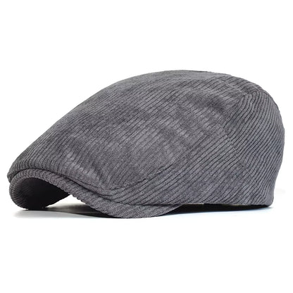 Stijlvolle Corduroy Flat Cap