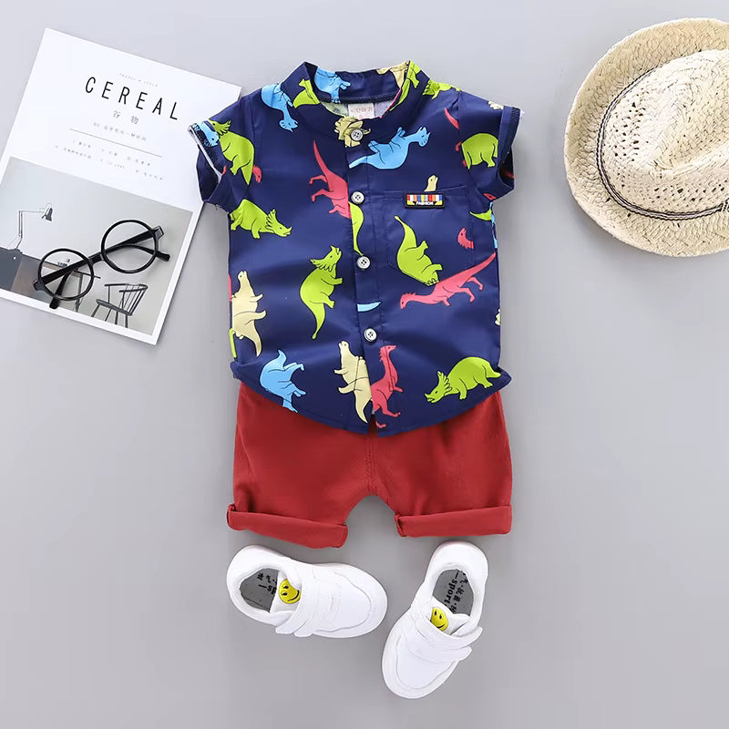 Cool Dino Shirt + Shorts