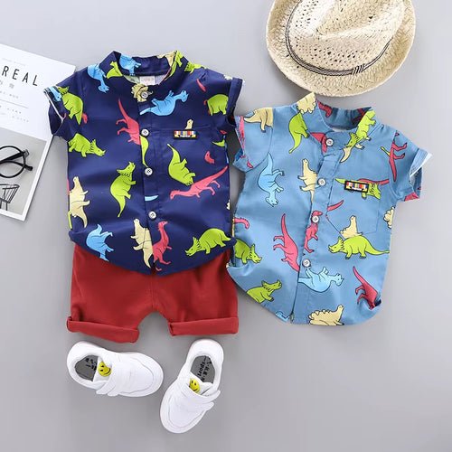 Cool Dino Shirt + Shorts