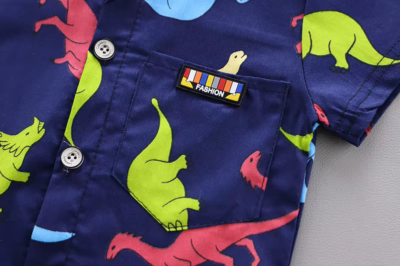 Cool Dino Shirt + Shorts