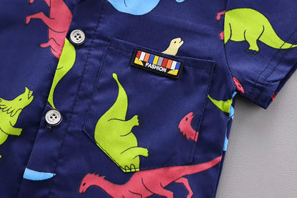 Cool Dino Shirt + Shorts