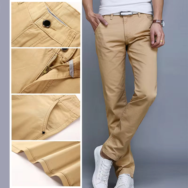 Slim Fit Heren Chino – Casual & Stijlvol