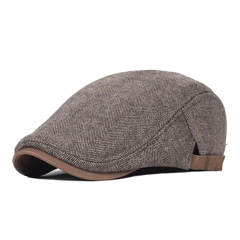 Casual Heren Flat Cap – Verstelbaar