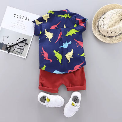 Cool Dino Shirt + Shorts
