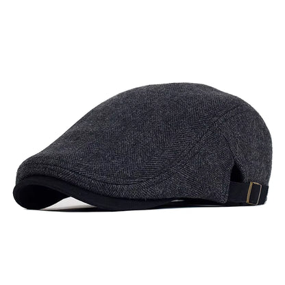 Casual Heren Flat Cap – Verstelbaar