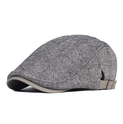 Casual Heren Flat Cap – Verstelbaar