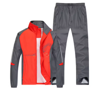 Grey/Red