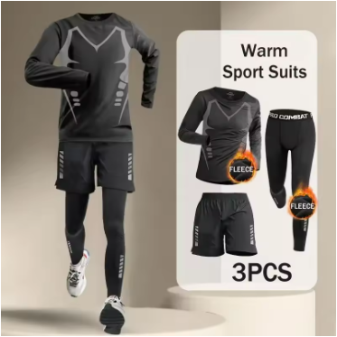 Thermisch Fitnesspak Heren – 5/4/3/2 PCS Set