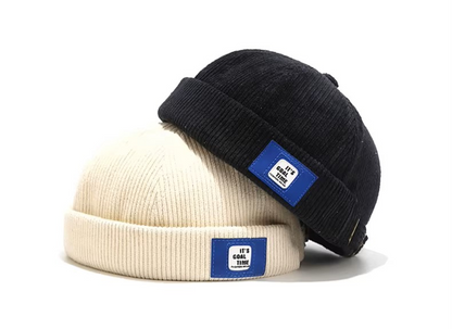 Corduroy Beanie Cap