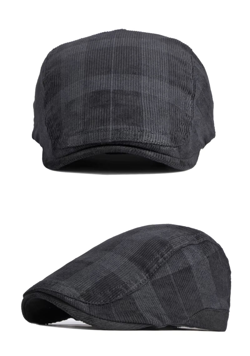 Verstelbare Corduroy Pet – Retro Look