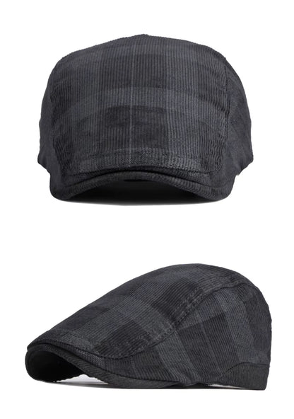 Verstelbare Corduroy Pet – Retro Look