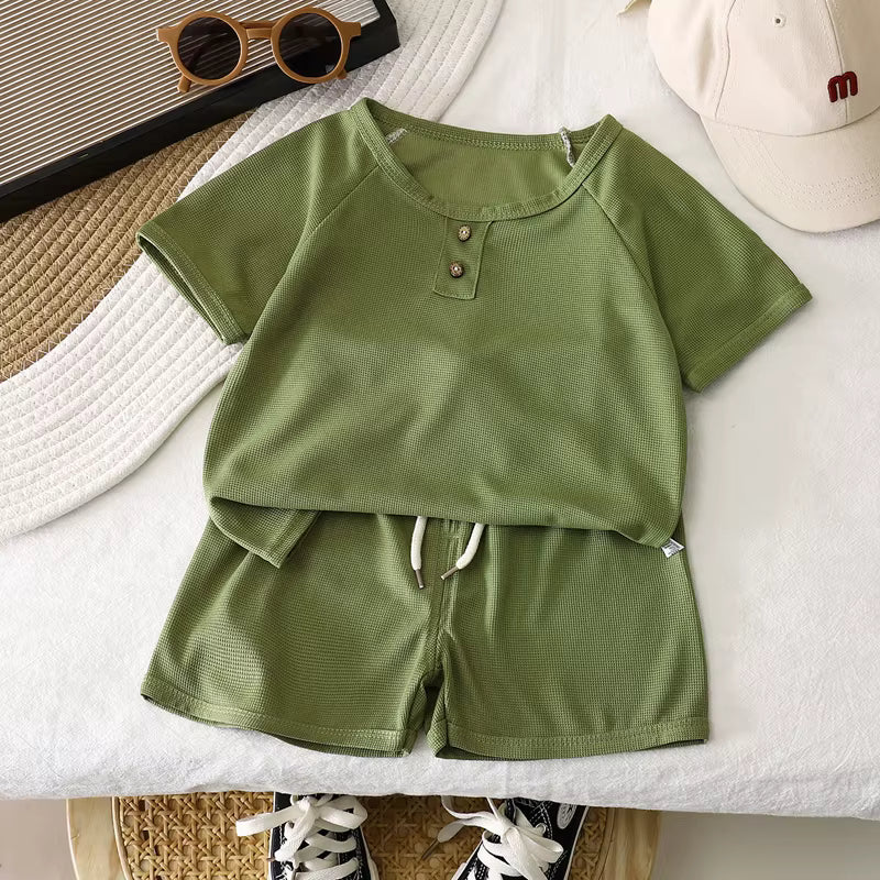Zomers Jongenssetje – Shirt & Short
