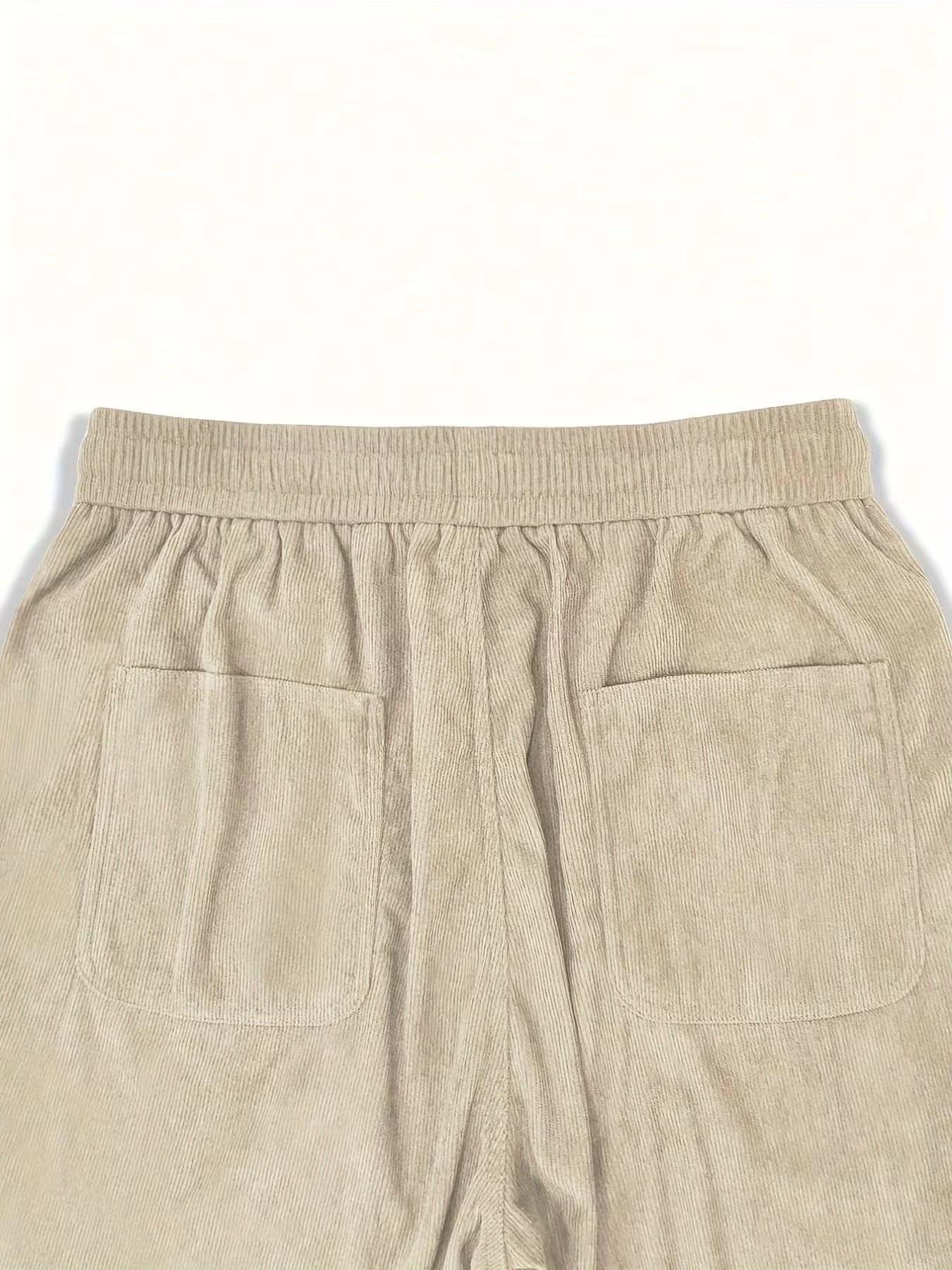 Corduroy Heren Broek – Casual Streetwear