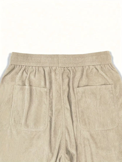 Corduroy Heren Broek – Casual Streetwear