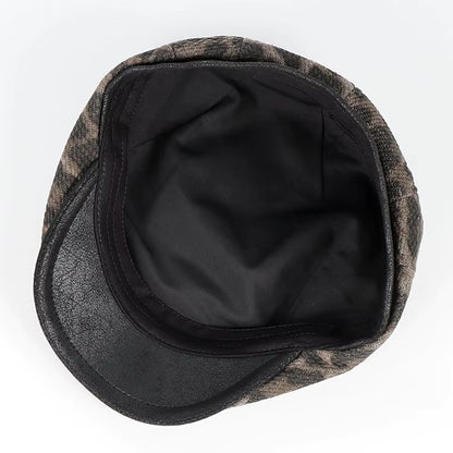 Vintage Luipaardprint Dameshoed