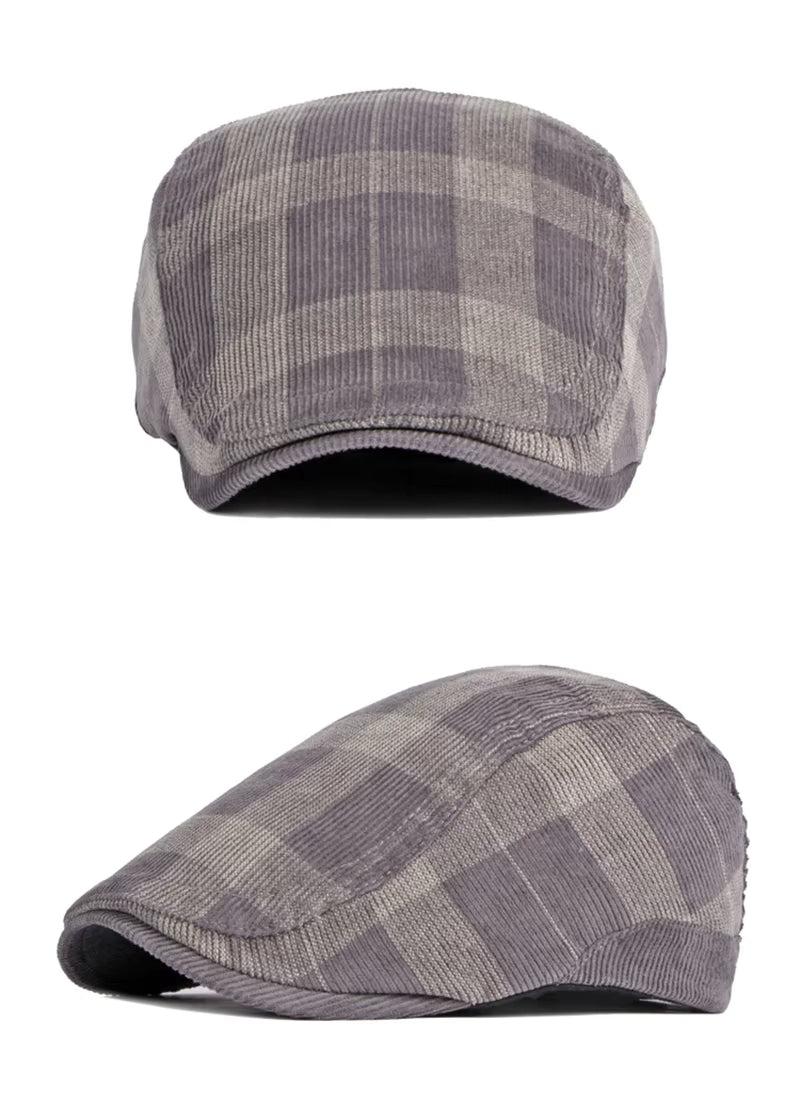 Verstelbare Corduroy Pet – Retro Look