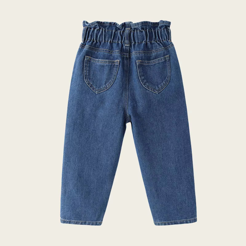 Meisjes High-Waist Jeans