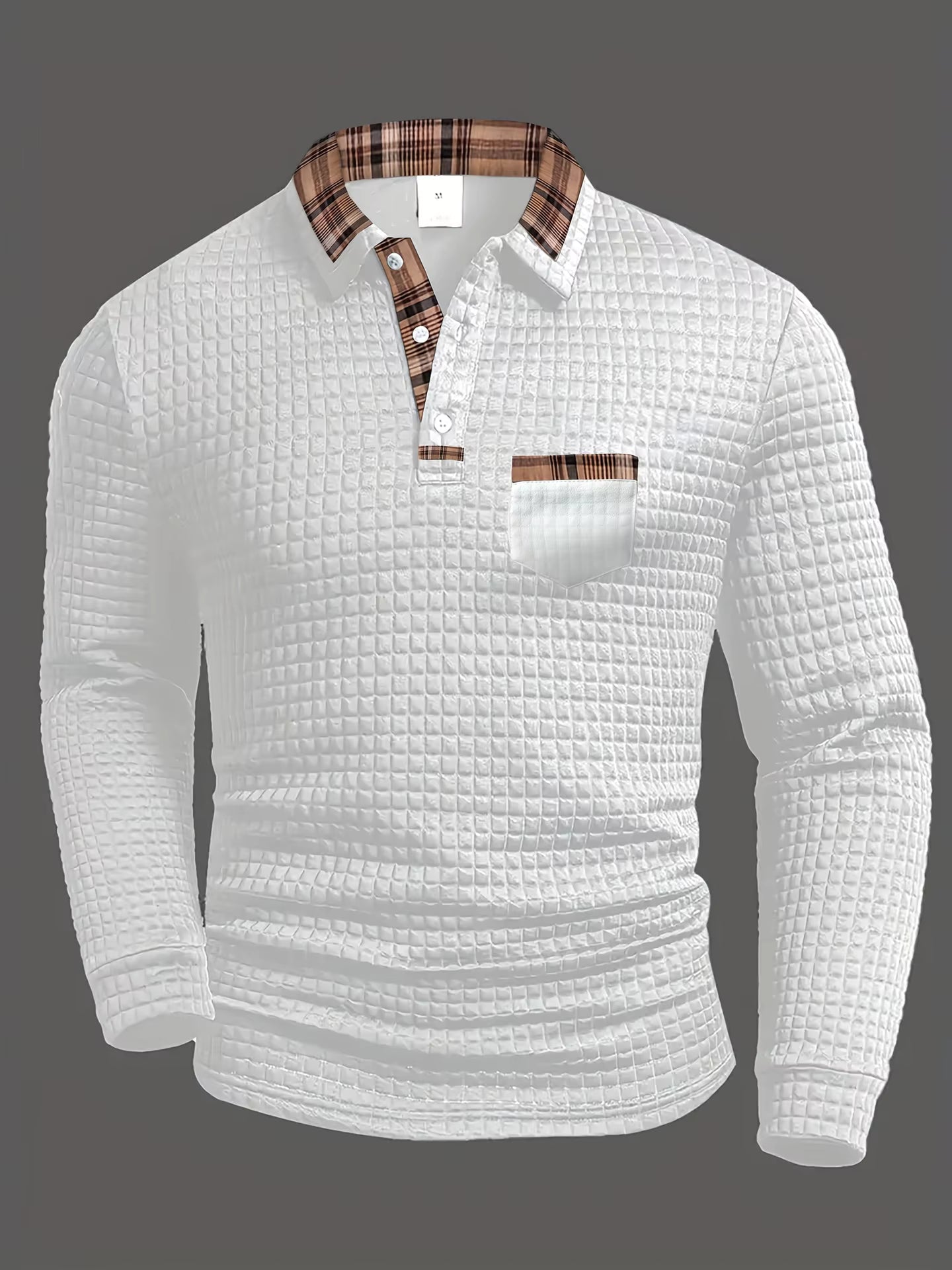 Heren Polo met Lange Mouwen – Stijlvol & Comfortabel