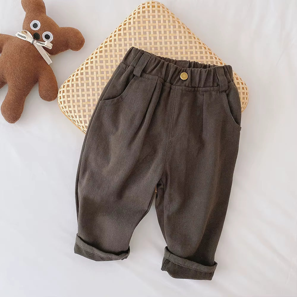 Zachte Kinderbroek met Elastische Taille