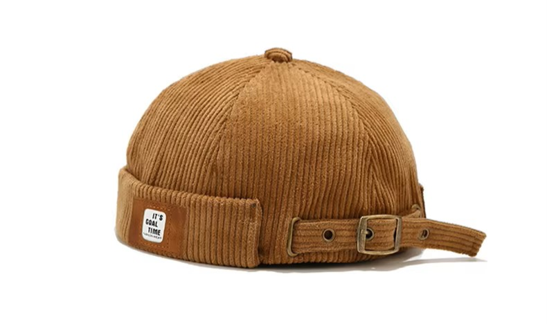 Corduroy Beanie Cap