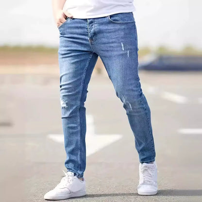 Casual Streetwear Jeans – Slim Fit