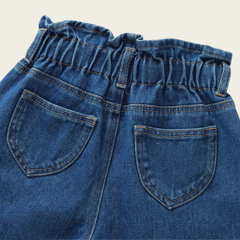 Meisjes High-Waist Jeans