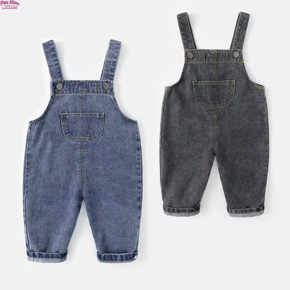 Stoere Denim Tuinbroek voor Kids