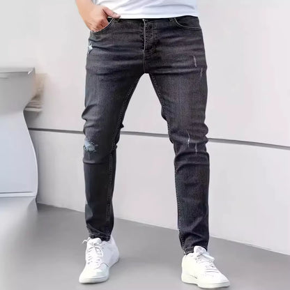 Casual Streetwear Jeans – Slim Fit