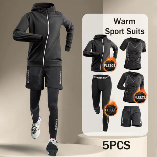 Thermisch Fitnesspak Heren – 5/4/3/2 PCS Set