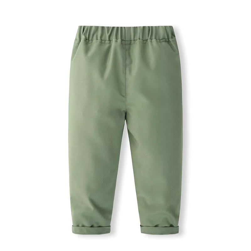 Mini Gentleman Outfit voor Baby’s (4-delig)