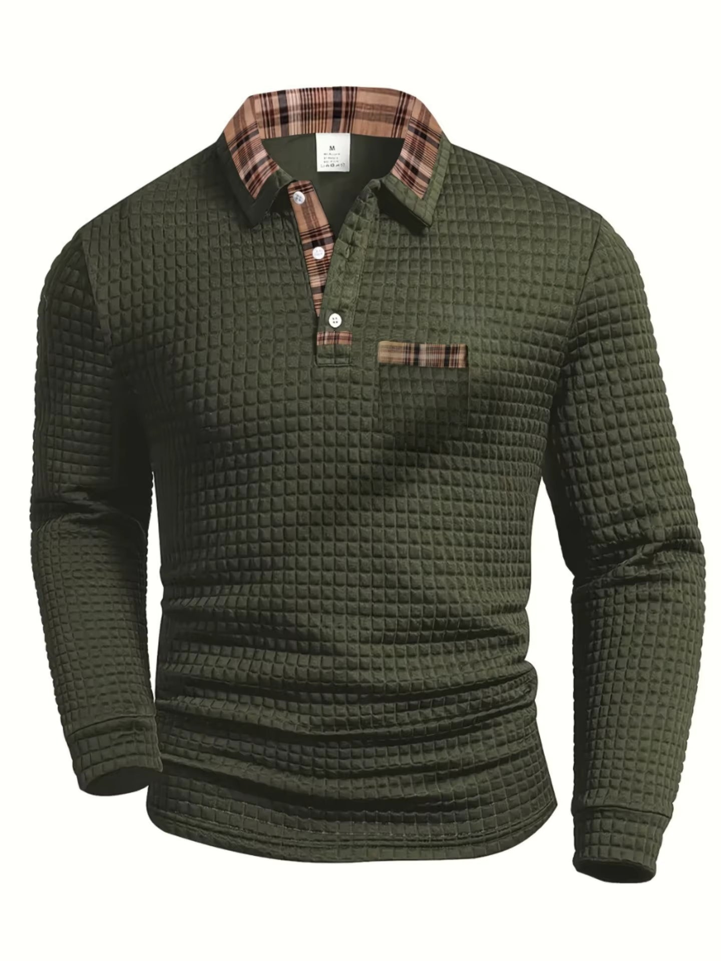 Heren Polo met Lange Mouwen – Stijlvol & Comfortabel