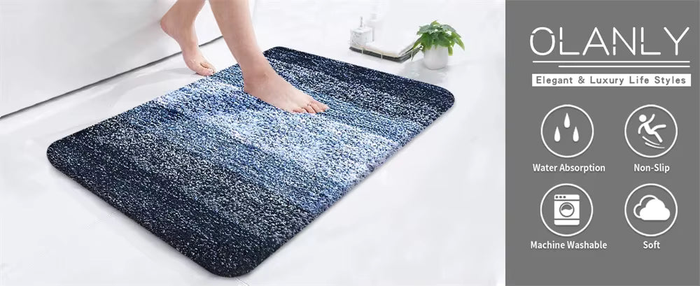 Absorberende Badmat voor Douche & Bad
