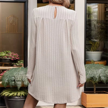 Dames Pullover Jurk – Tijdloos & Stijlvol