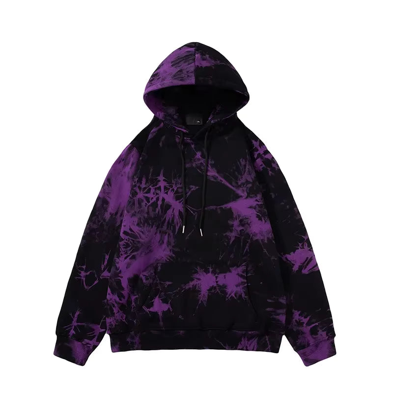 Tie-Dye Hoodie Unisex – Streetwear Sweater met Capuchon