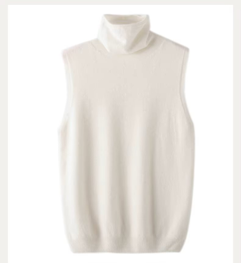 Elegante Mouwloze Coltrui – Merinowol