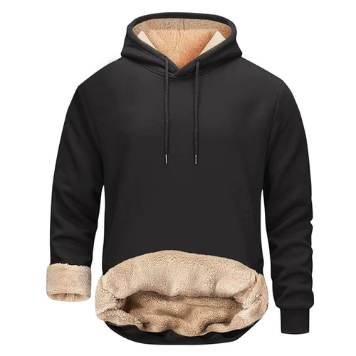 Warme Heren Hoodie met Fleece Voering