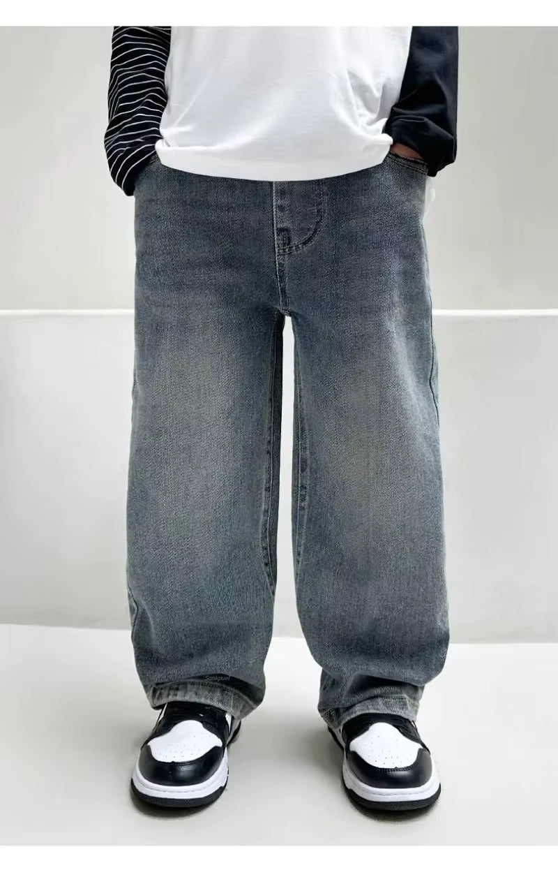 Jongens Wide Fit Jeans – Trendy & Comfortabel