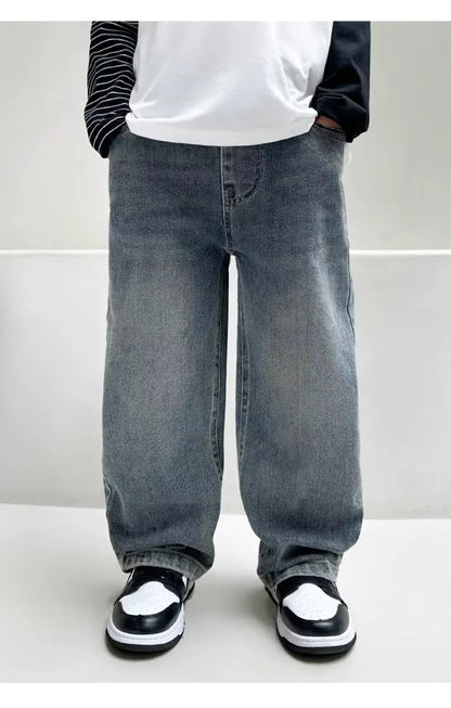 Jongens Wide Fit Jeans – Trendy & Comfortabel