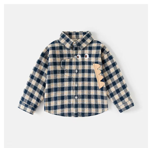 Dino Blouse met Lange Mouwen – Kinder Shirt