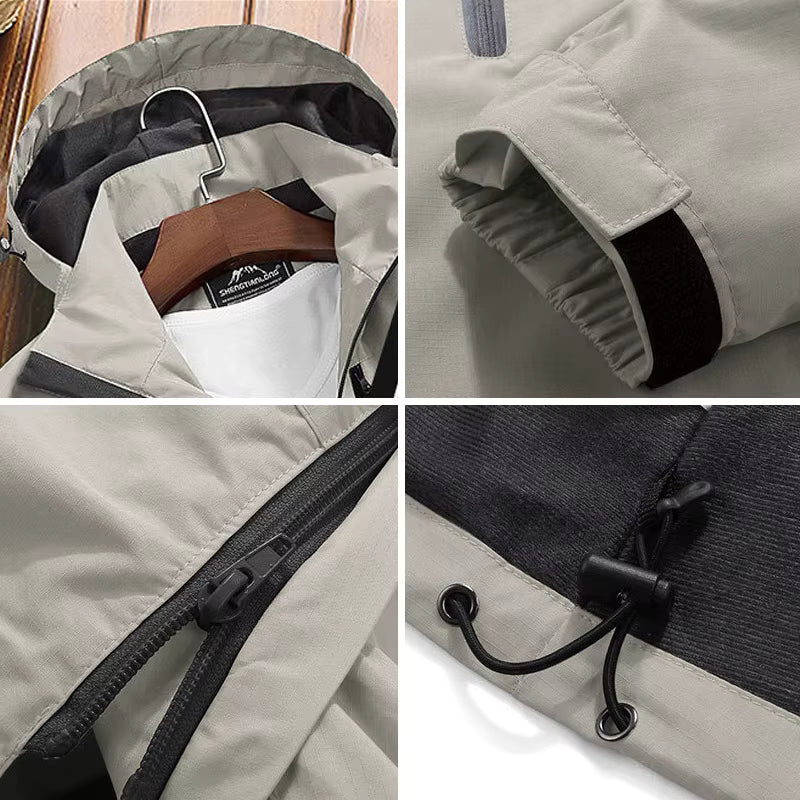 Outdoor Hoodie Jas – Water- & Winddicht