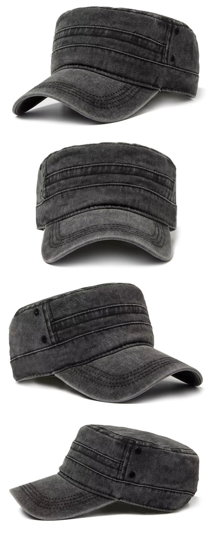 Klassieke Army Cap – Licht & Comfortabel