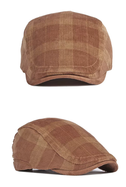 Verstelbare Corduroy Pet – Retro Look