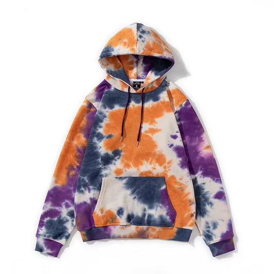 Tie-Dye Hoodie Unisex – Streetwear Sweater met Capuchon